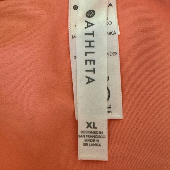 Athleta stretchy dress size Xl bust 20” length 35” two pockets in sides - Picture 4 of 4